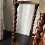 Vintage Oak Barley Twist Gateleg Drop-Leaf Table (c. 1920s) Image 4