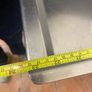 Stainless Steel Sink x 2 and Shelves Image 2
