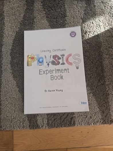 Physics experiment book