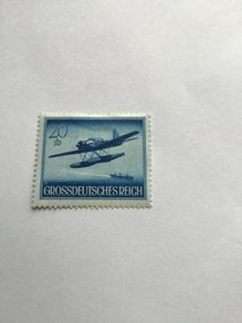 WW2 German stamp - Seaplane
