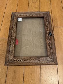 QUICK SALE!!!!  keys box/  art  wooden cabinet/