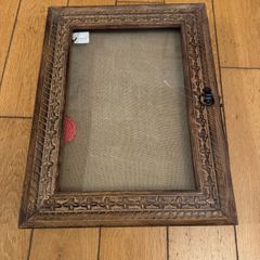 QUICK SALE!!!!  keys box/  art  wooden cabinet/