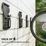 Wall-Mounted Bike Rack Hooks Image 4