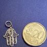 Vintage Silver Filigree Pendant Image 2
