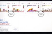 1970 Jersey Battle Of Flowers Commemorative Stamps First Day Cover (FDC)