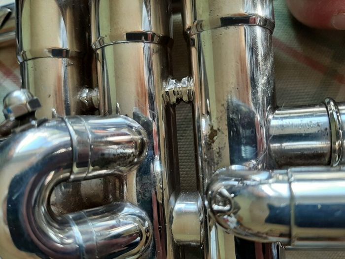 Vintage Schilke E1 trumpet in Key of E Flat and D