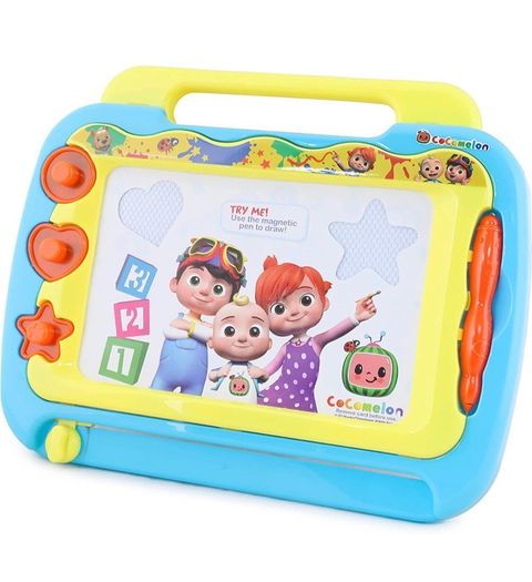 Magnetic Drawing Board With Stamps - Creative Toddler Toys - Suitable For 3 Years +