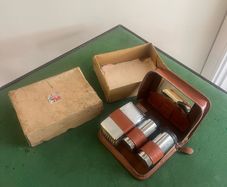 Vintage Two-Tix England Shaving Kit in Box