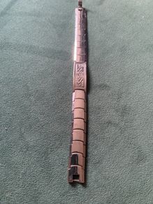 Mens steel bracelet