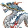 Silver Chinese Dragon. Action Figure Image 2