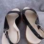 Offer Accepted  ..  Wedge Sandal Size: 6 Uk .. 39 Eu Colour: Black/price Drop Image 8
