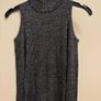 New Look Women's Black Glitter Crew Neck Jumper,Size 12 Image 2