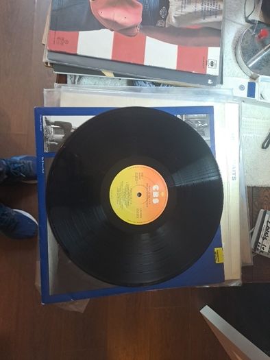 Irish pressing Bruce Springstein.Born in the USA