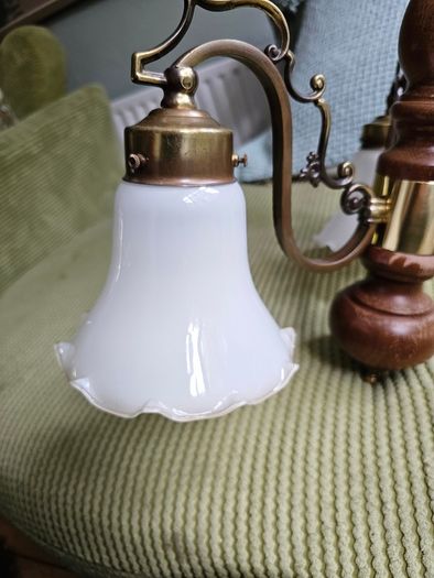 Three-Arm Chandelier, Made in Italy, Mid-20th Century