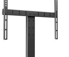NEW SALE | Universal TV Stand for 27-55 Inch TV, Height Adjustable & 10 Degree Horizontal Adjustable Table Top TV Stand with 8mm Glass Base, Pedestal TV Mount Stand Bracket Max VESA 400x400mm Holds 40kg