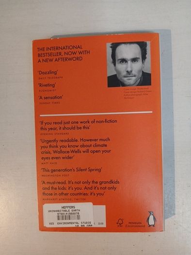 The Uninhabitable Earth - A Story of The Future by David Wallace-Wells