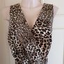 Women's Jumpsuit Leopard NWOT SIZE 14 Image 3