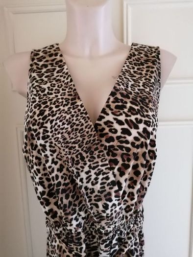 Women's Jumpsuit Leopard NWOT SIZE 14