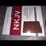 Holy Bible nkjv Large print wide margin reference brown leathersoft brand new on3ne3ss Image 2