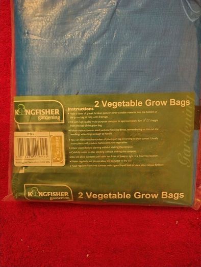 Kingfisher Grow Bags for Vegetables