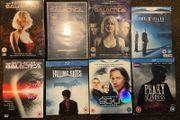 blu ray and dvd sci-fi  series etc collection