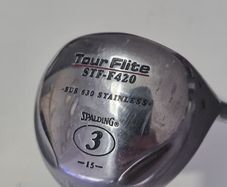 Spalding Tour Flite STF-F420 3 Wood - Graphite Shaft L Flex - Very Good Condition