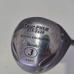 Spalding Tour Flite STF-F420 3 Wood - Graphite Shaft L Flex - Very Good Condition