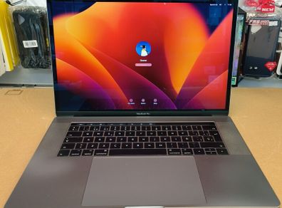 Touch Bar Apple MacBook Pro 15 Model:  A1707 (2017) 15.4'' Intel i7 @ 2.80 GHz 512GB SSD 16GB RAM Space Grey (Battery Cycle: 0) Excellent