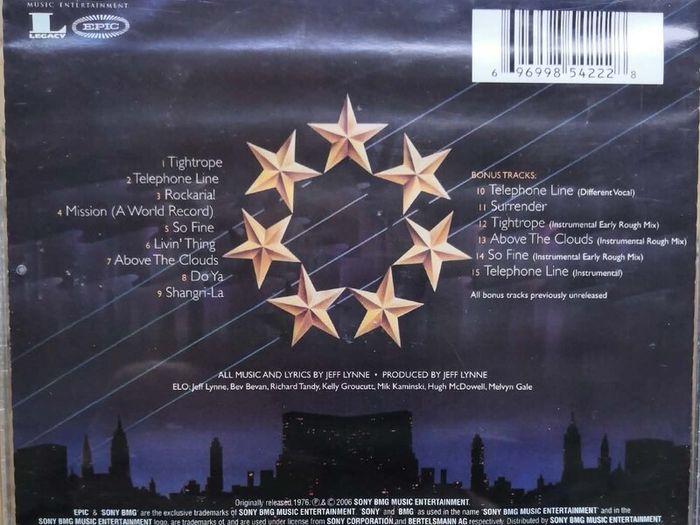 Electric Light Orchestra - A New World Record CD