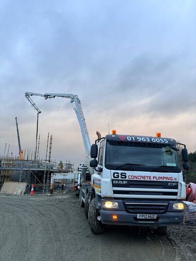37 m boom pump hire nationwide