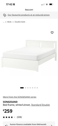 Double bed