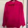 pink satin blouse Image 6