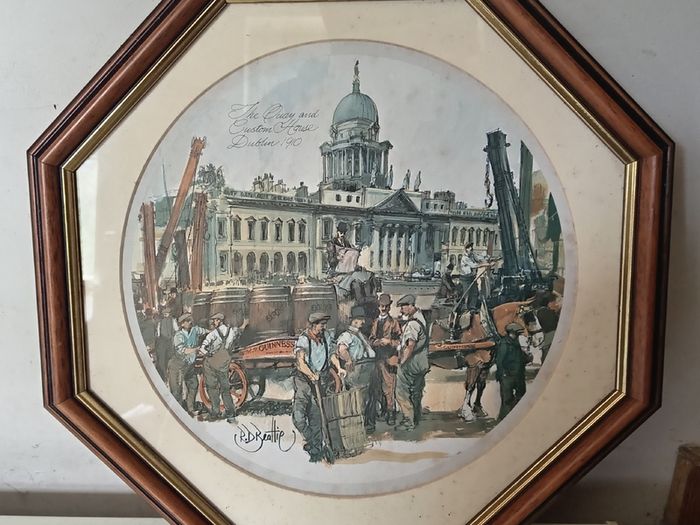 Two RD Beattie Dublin Vintage Prints