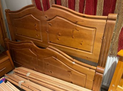 Extremely Sturdy 5Ft Wooden King Size Bed Frame - Can Deliver