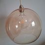 2 ceiling glass lamps + extra Edison bulb Image 3