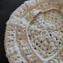 Hand knitted aran beret Image 4