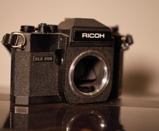 Ricoh SLX camera &  Tele Zoom 90-230mm lens