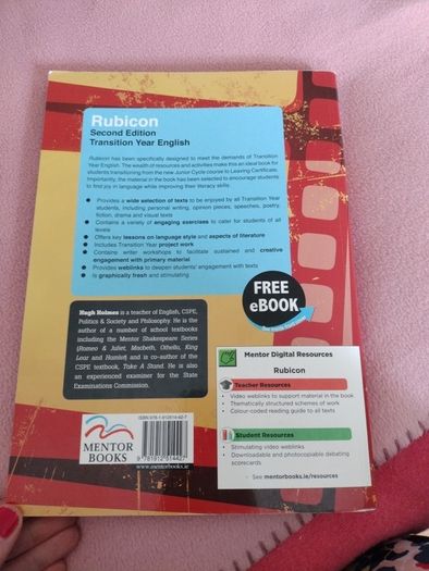 Rubicorn transition year English book