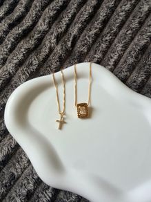 gold plated necklace