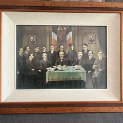 Vintage Framed 1916 Leaders