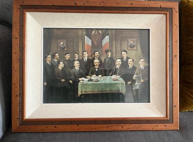 Vintage Framed 1916 Leaders