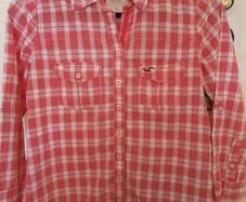 Hollister Plaid Shirt - January Clearance
