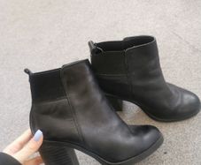 Leather new look look boots