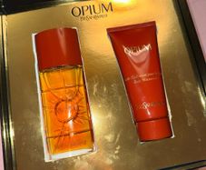 Vintage YSL Opium Perfume - 50ml gift set
