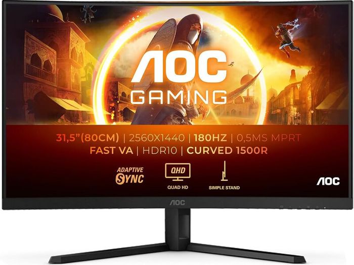Curved Gaming Monitor AOC CQ32G4VE 32" G4 WQHD