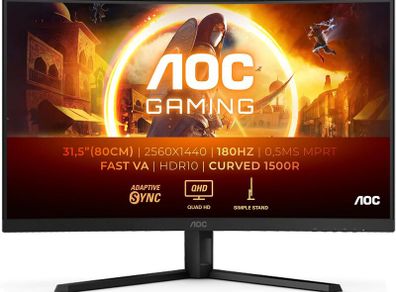 Curved Gaming Monitor AOC CQ32G4VE 32" G4 WQHD