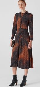 Whistles  Scattered Bloom Shirt Dress