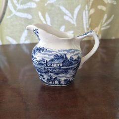 Vintage Blue & White Creamer jug