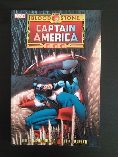 graphic novel - Captain America: the bloodstone Hunt tpb