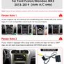 9.7 Inch 6115 Android Car Stereo CarPlay For Ford Fusion Mondeo MK5 2013-2019 GPS Multimedia Player AutoRadio Head Unit Image 2